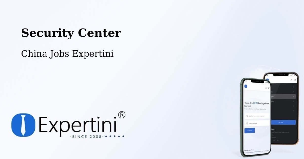Security & Compliance – Xuzhou - China Jobs Expertini